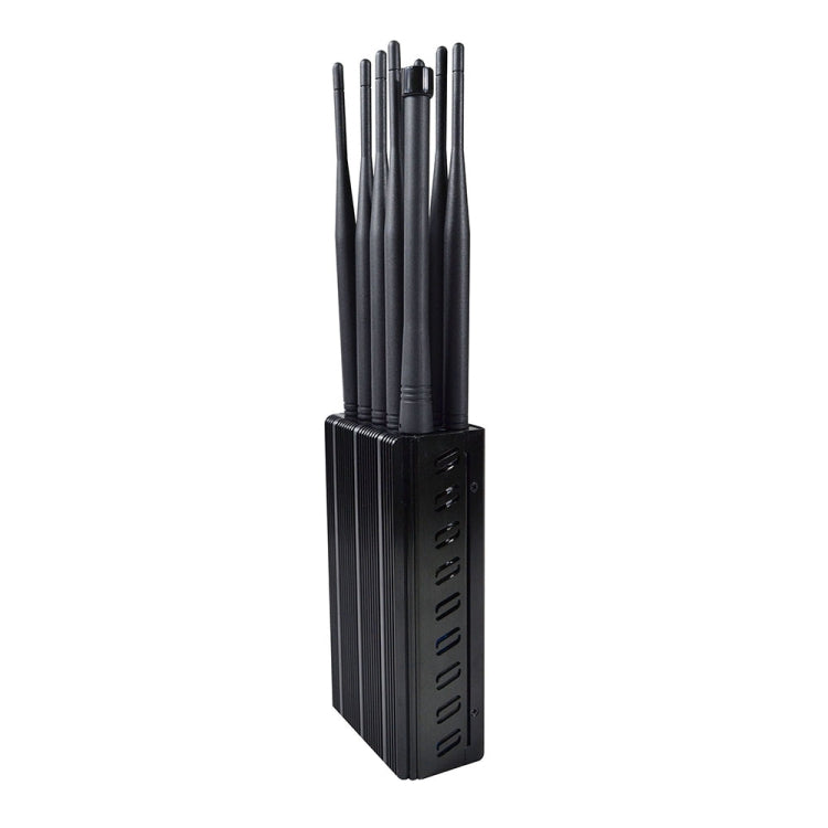 JAX-121A-10B 2G/3G/4G/WIFI/GPS/LOJACK 10 Antennas Mobile Signal Jammer JAX-121A-10B 2G/3G/4G/WIFI/GPS/LOJACK 10 Antennas Mobile Signal Jammer